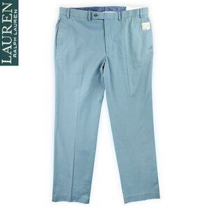 Lauren Ralph Lauren Flat Front Pants Chinos Mint Men's "38x32" Actual 39x31 NWT
